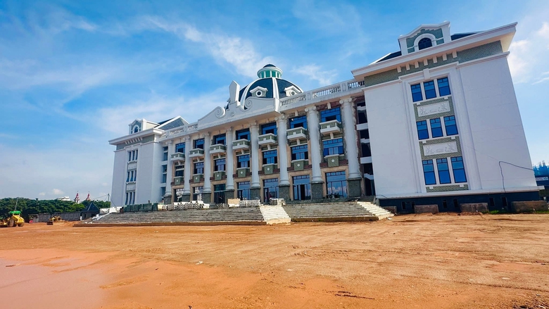 Ph&uacute; Thọ: Dự &aacute;n Nh&agrave; Văn h&oacute;a nghệ thuật tỉnh chậm tiến độ, gấp r&uacute;t tăng tốc- Ảnh 1.