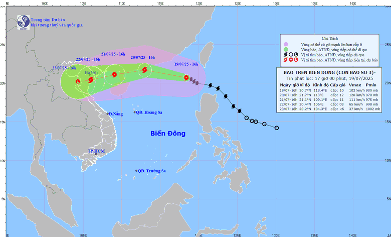 Thủ tướng y&ecirc;u cầu khẩn trương ứng ph&oacute; b&atilde;o số 3, tuyệt đối kh&ocirc;ng chủ quan- Ảnh 1.