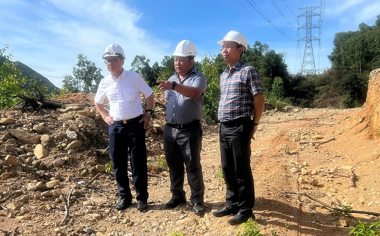 EVNNPT tập trung nguồn lực ho&agrave;n th&agrave;nh dự &aacute;n Trạm biến &aacute;p 220kV Vũng &Aacute;ng v&agrave; đấu nối- Ảnh 1.