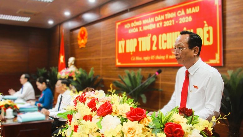 HĐND tỉnh Cà Mau thông qua 12 nghị quyết quan trọng- Ảnh 1. HĐND tỉnh Cà Mau thông qua 12 nghị quyết quan trọng- Ảnh 1.