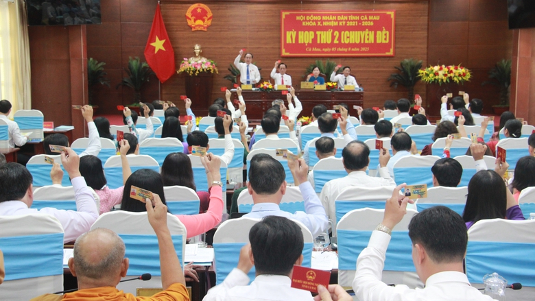 HĐND tỉnh Cà Mau thông qua 12 nghị quyết quan trọng- Ảnh 2. HĐND tỉnh Cà Mau thông qua 12 nghị quyết quan trọng- Ảnh 2.