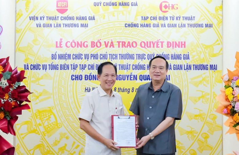 Tạp ch&iacute; điện tử Kỹ thuật chống h&agrave;ng giả v&agrave; gian lận thương mại c&oacute; t&acirc;n tổng bi&ecirc;n tập- Ảnh 1.