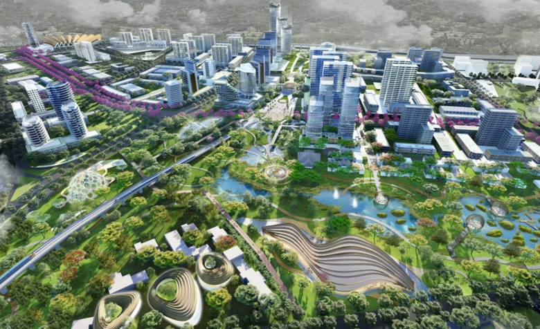 Trung t&acirc;m h&agrave;nh ch&iacute;nh mới của Đồng Nai dự kiến gồm 3 khối nh&agrave;, cao tối đa 10 tầng- Ảnh 1.