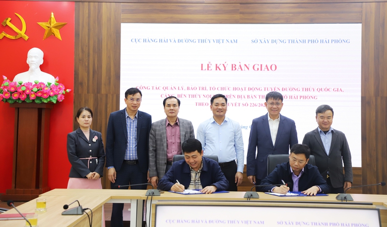 B&agrave;n giao hơn 480km luồng đường thủy nội địa cho Hải Ph&ograve;ng quản l&yacute;- Ảnh 1.