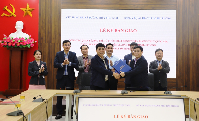 B&agrave;n giao hơn 480km luồng đường thủy nội địa cho Hải Ph&ograve;ng quản l&yacute;- Ảnh 2.