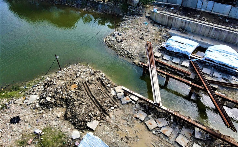 Cận cảnh dự &aacute;n cầu, đường 180 tỷ đồng ở Huế vướng mặt bằng, ngưng thi c&ocirc;ng- Ảnh 8.