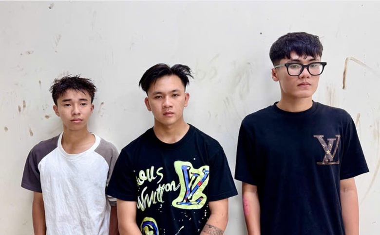 Bắt nh&oacute;m thanh, thiếu ni&ecirc;n ở An Giang mang hung kh&iacute; đập ph&aacute; nh&agrave; d&acirc;n- Ảnh 2.