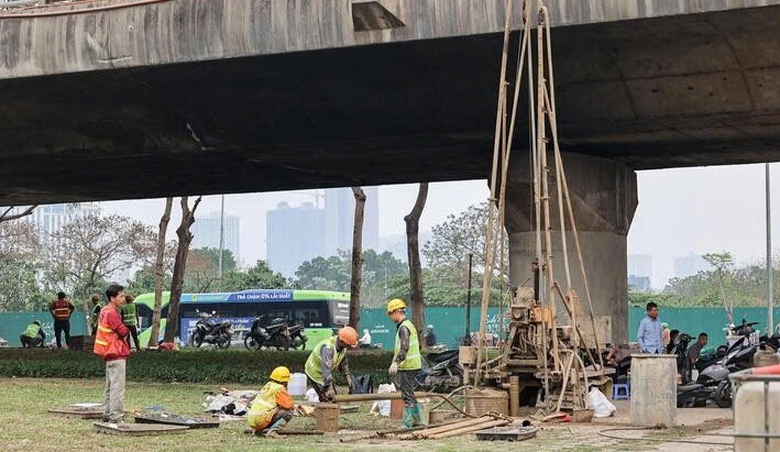 H&agrave; Nội điều chỉnh giao th&ocirc;ng Đại lộ Thăng Long phục vụ thi c&ocirc;ng tuyến metro số 5- Ảnh 1.