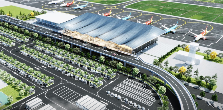 Nh&agrave; ga T2 s&acirc;n bay Đồng Hới đang thi c&ocirc;ng đến đ&acirc;u?- Ảnh 1.