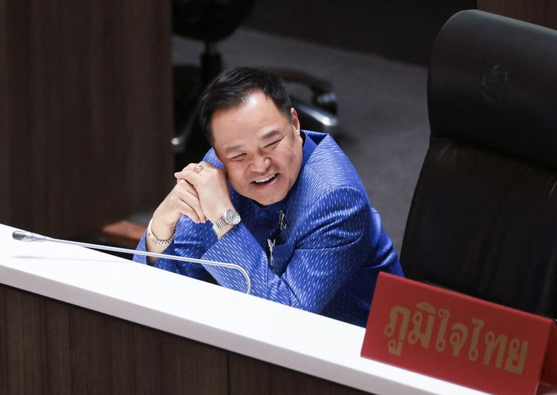 &Ocirc;ng Anutin Charnvirakul t&aacute;i đắc cử Thủ tướng Th&aacute;i Lan- Ảnh 1.