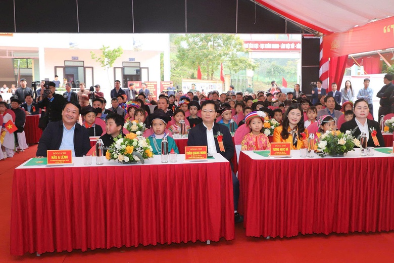 Nhiều tỉnh khởi c&ocirc;ng trường phổ th&ocirc;ng nội tr&uacute; cho c&aacute;c x&atilde; bi&ecirc;n giới- Ảnh 9.