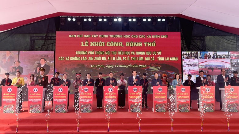 Nhiều tỉnh khởi c&ocirc;ng trường phổ th&ocirc;ng nội tr&uacute; cho c&aacute;c x&atilde; bi&ecirc;n giới- Ảnh 5.