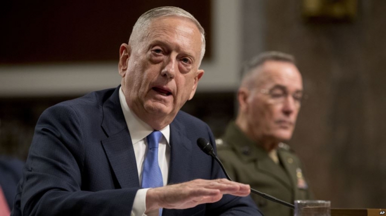 Bộ trưởng Quốc ph&ograve;ng Mỹ 1