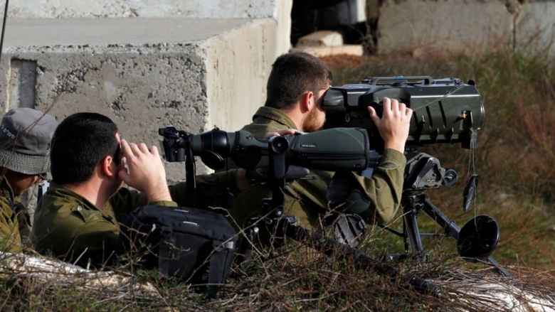 Binh sĩ Israel tại Cao nguy&ecirc;n Golan