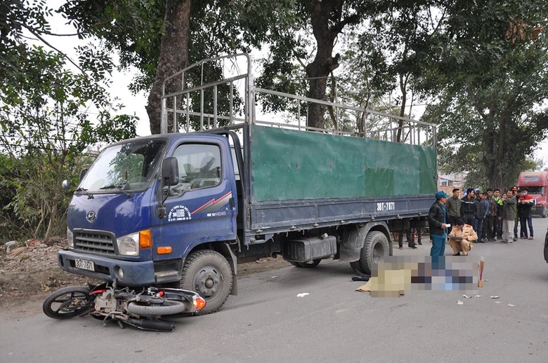 Hiện trường vụ tai nạn