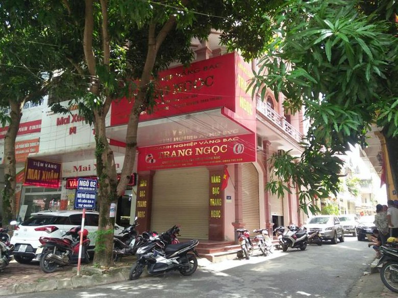 Tiệm v&agrave;ng nơi xảy ra vụ trộm