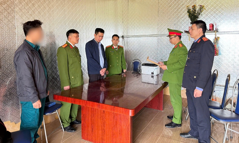 Bắc Giang: Khởi tố gi&aacute;m đốc doanh nghiệp vi phạm quy định về khai th&aacute;c t&agrave;i nguy&ecirc;n