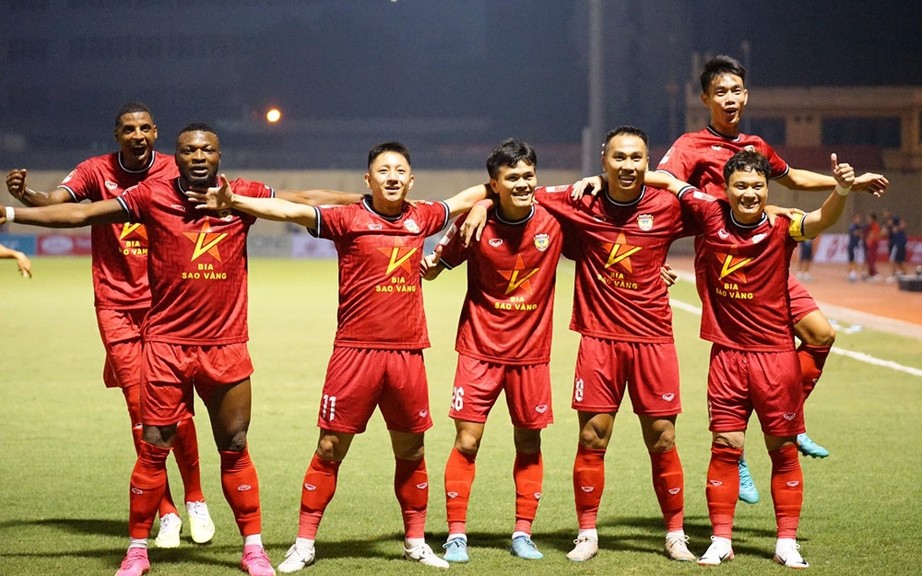 V-League: Thanh Hóa chia điểm đáng tiếc trước Hà Tĩnh trong trận đấu có 4 bàn thắng  - Ảnh 1.