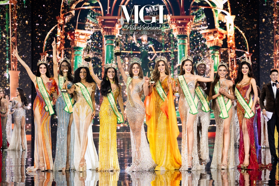 Người đẹp Peru đăng quang Miss Grand International 2023, Lê Hoàng Phương đạt á hậu 4 - Ảnh 7.
