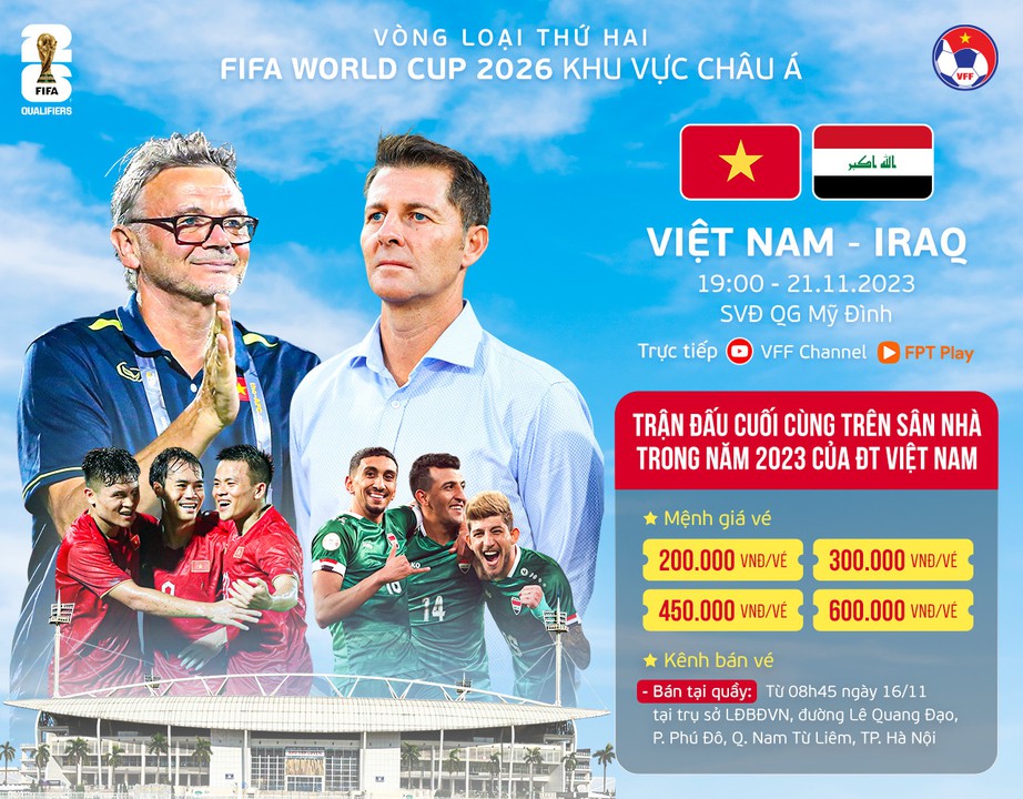 Tuyển Việt Nam rất cần điều này khi tiếp đón Iraq tại vòng loại World Cup - Ảnh 1.