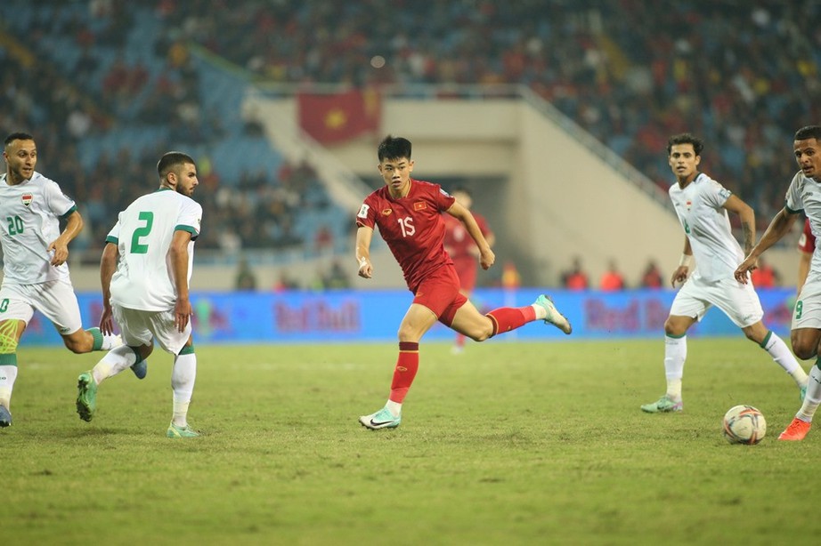 Thủng lưới phút 90+7, tuyển Việt Nam thất bại cay đắng trước Iraq  - Ảnh 2.