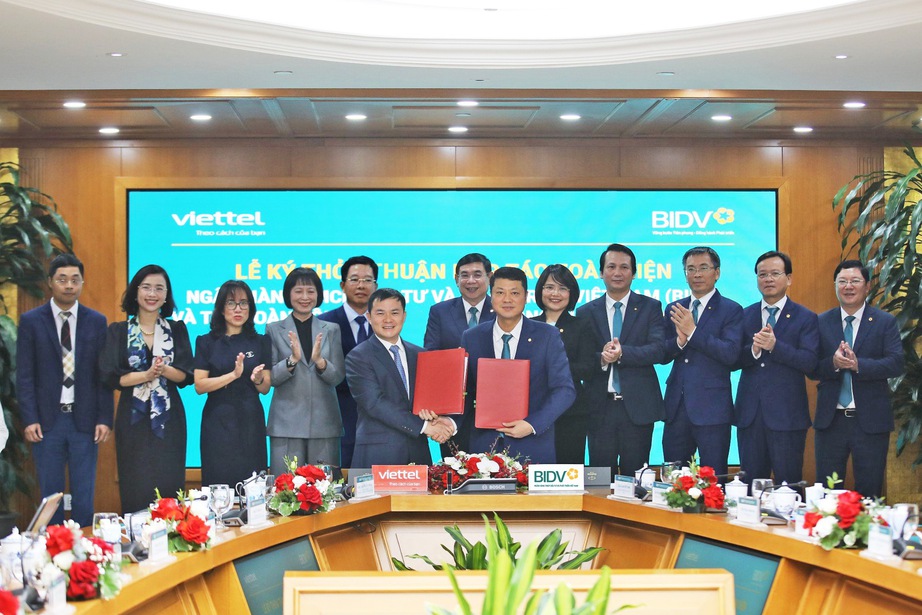 BIDV và Viettel ký kết thỏa thuận hợp tác toàn diện giai đoạn 2024 - 2028 - Ảnh 1.