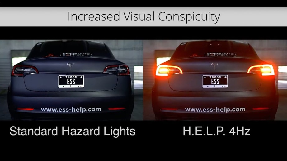 Xe điện Tesla nâng cấp phần mềm tự bật đèn khẩn cấp sau va chạm - Ảnh 1.