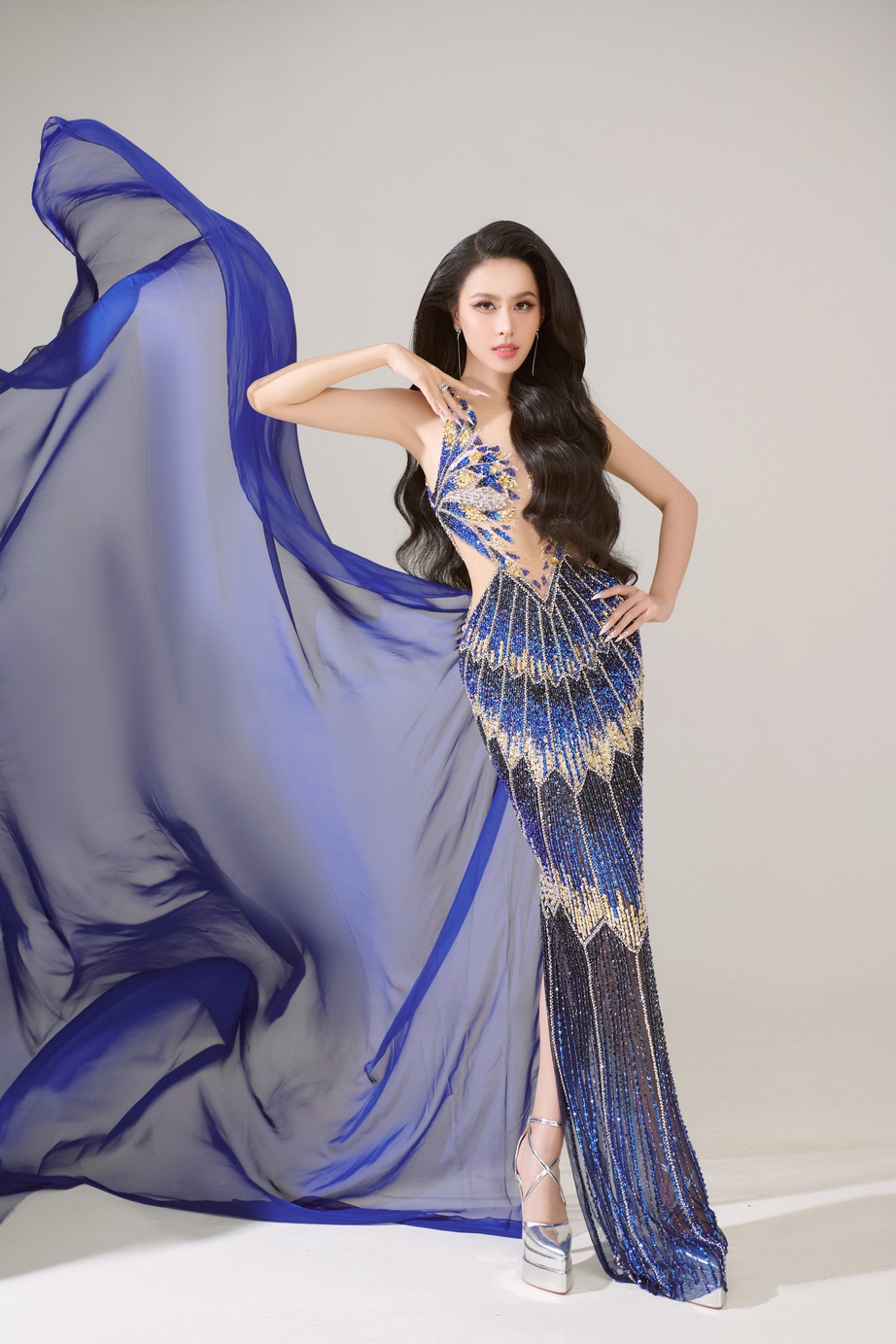 
Á hậu Ngọc Hằng được đánh giá ra sao tại Miss Intercontinental 2023 - Ảnh 2.
