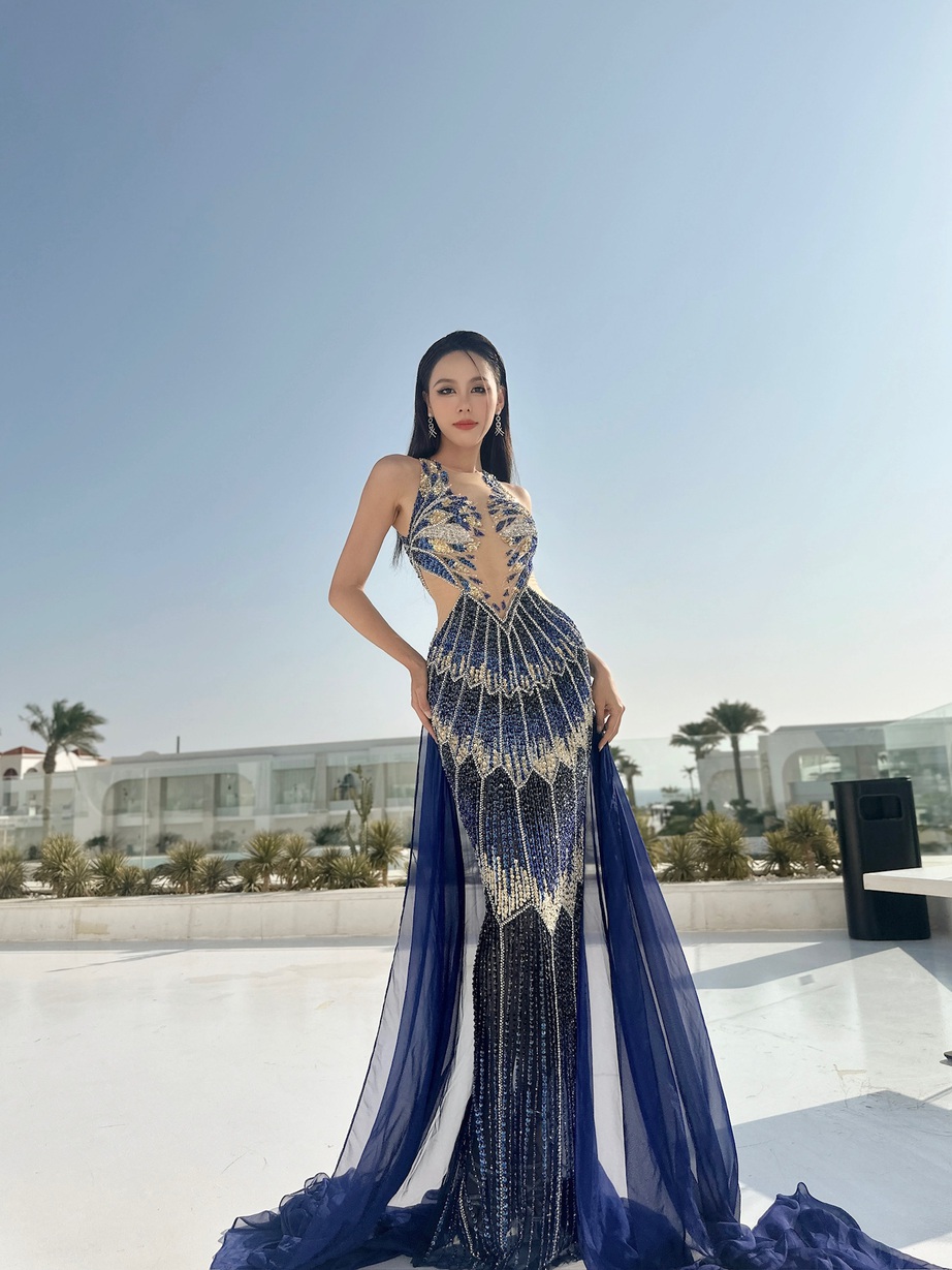 
Á hậu Ngọc Hằng được đánh giá ra sao tại Miss Intercontinental 2023 - Ảnh 4.