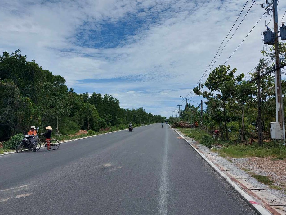 Nâng cấp mở rộng quốc lộ 80 đoạn Kiên Lương - Hà Tiên hoàn thành sớm 1 tháng - Ảnh 2.