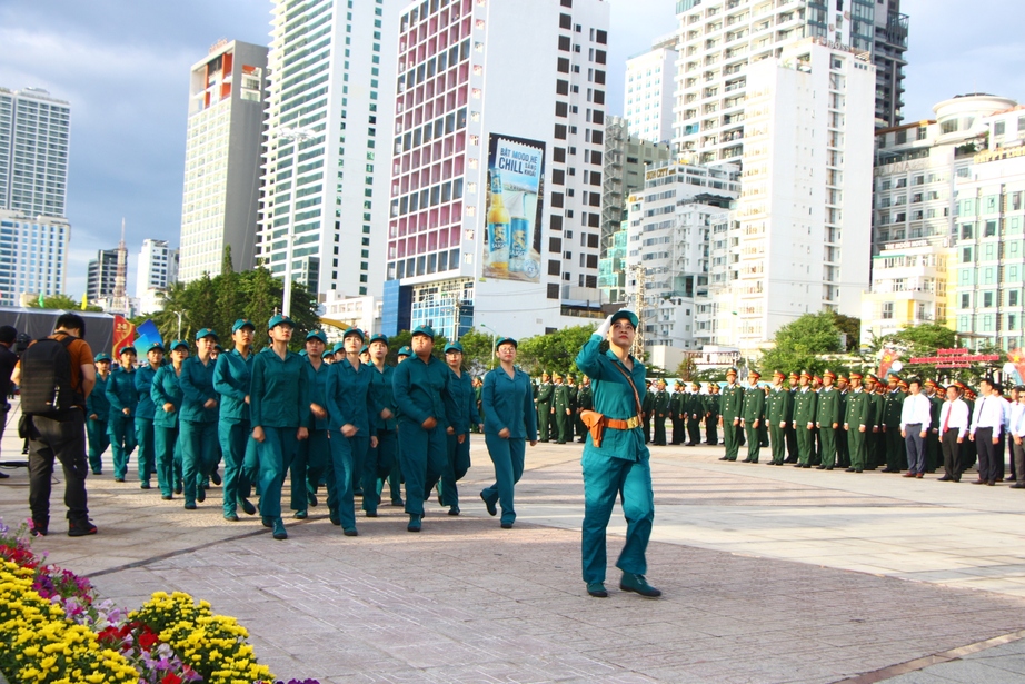 Trang trọng Lễ Thượng cờ ngày Quốc khánh tại TP Nha Trang - Ảnh 11.