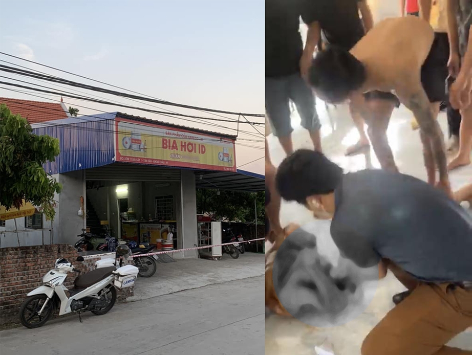 Án mạng trong quán bia ở Hưng Yên, một người chết, một người bị thương - Ảnh 1.