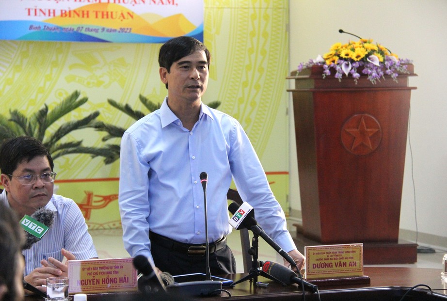 Lãnh đạo Bình Thuận trả lời nhiều câu hỏi &quot;nóng&quot; về dự án hồ thủy lợi Ka Pét - Ảnh 1.