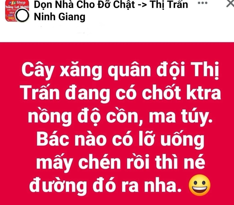 Thông báo chốt nồng độ cồn, nữ công nhân ở Hải Dương bị phạt 5 triệu đồng- Ảnh 1.