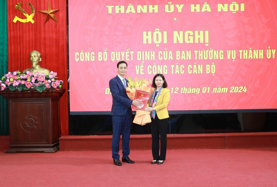Sở Tài nguyên và Môi trường TP Hà Nội có tân giám đốc- Ảnh 1.