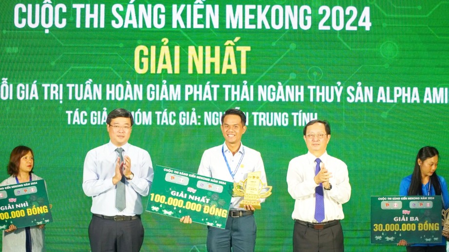 Dự án giảm phát thải đoạt giải nhất cuộc thi Sáng kiến Mekong 2024- Ảnh 2.