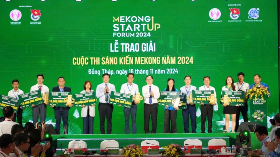 Dự án giảm phát thải đoạt giải nhất cuộc thi Sáng kiến Mekong 2024- Ảnh 1.