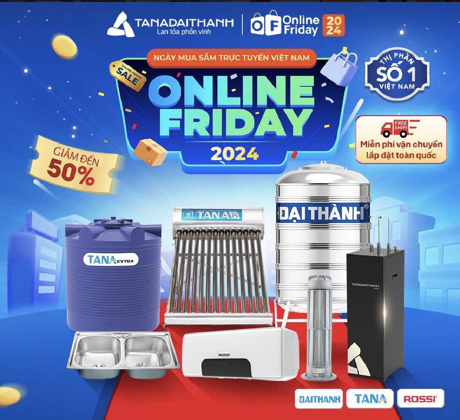 Tân Á Đại Thành tham gia Online Friday 2024: Bùng nổ ưu đãi độc quyền- Ảnh 1.