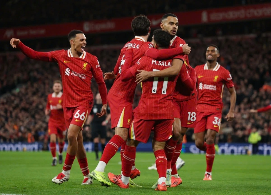 Ngoại hạng Anh: Salah lập đại công, Liverpool nhấn chìm Man City - Ảnh 1.