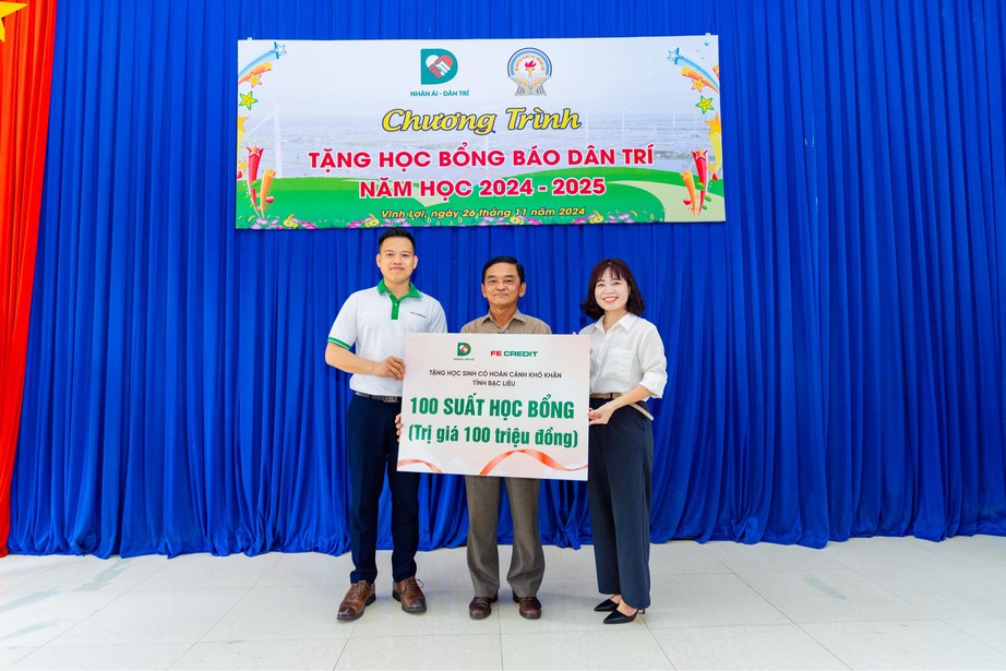 Học bổng từ FE CREDIT: Hy vọng và động lực cho trẻ em hiếu học tại Bạc Liêu- Ảnh 3.