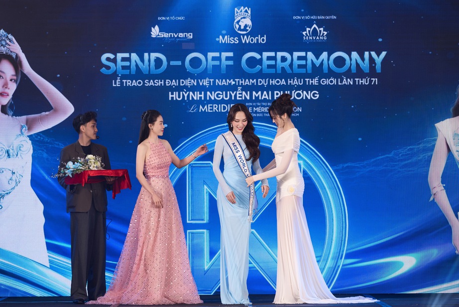 Hoa hậu Mai Phương chính thức nhận sash Miss World Vietnam, chinh chiến tại Miss World 71- Ảnh 5.