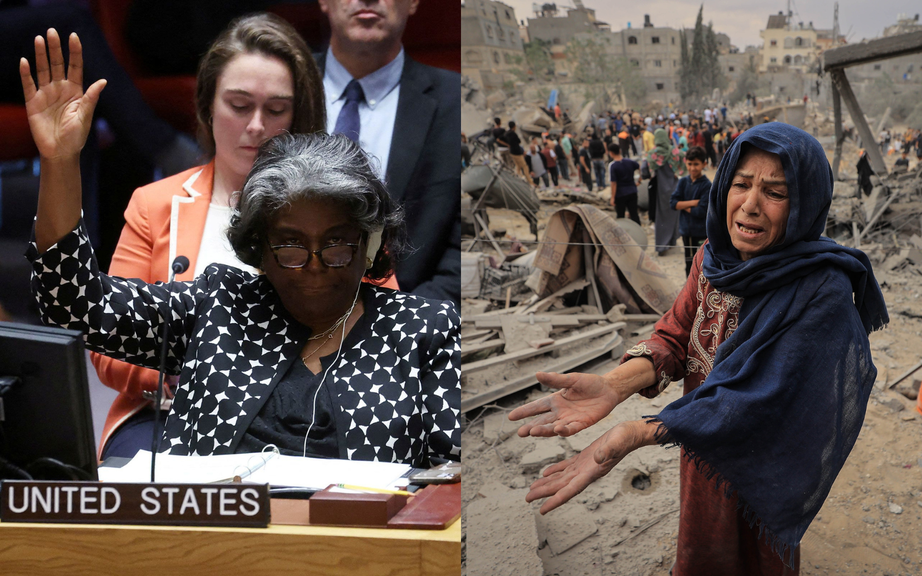 Phiếu trắng của Mỹ giúp Hội đồng Bảo an Liên hợp quốc thông qua nghị quyết ngừng bắn ngay lập tức tại Dải Gaza.