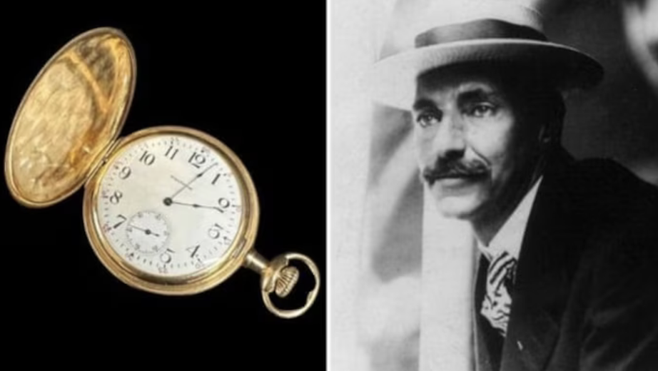 Đồng hồ vàng của hành khách giàu nhất tàu Titanic được bán với giá kỷ lục - Ảnh 1.