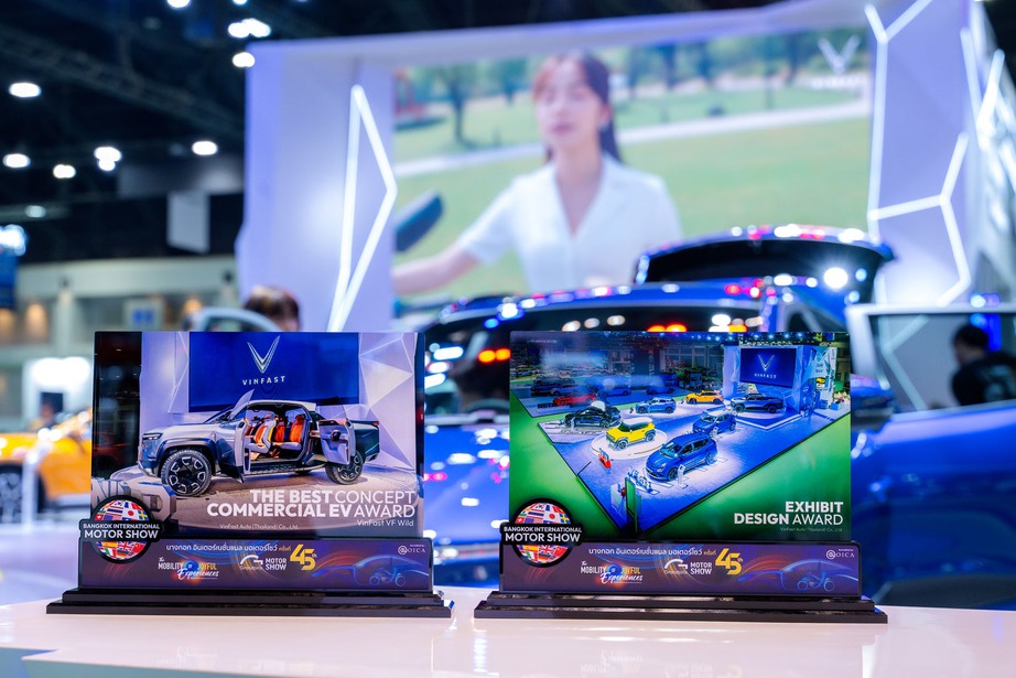 VinFast giành hai giải thưởng lớn tại Triển lãm ô tô Bangkok- Ảnh 1.