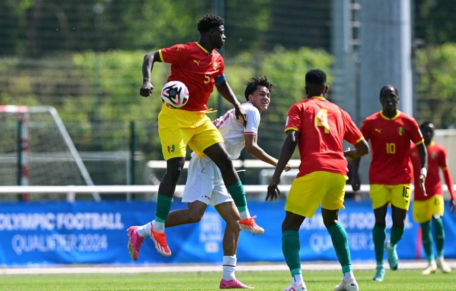 Thua cay đắng Guinea, U23 Indonesia mất vé dự Olympic Paris 2024 - Ảnh 1.
