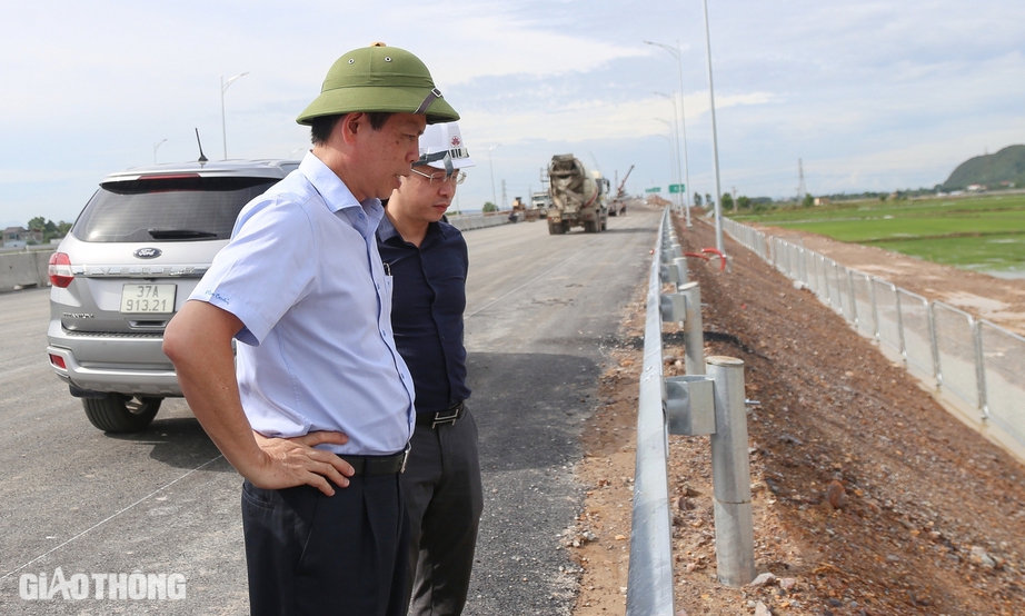 Sẵn sàng thông xe 19km cuối cao tốc Diễn Châu – Bãi Vọt, Hà Nội về Vinh còn 3,5 giờ- Ảnh 3.