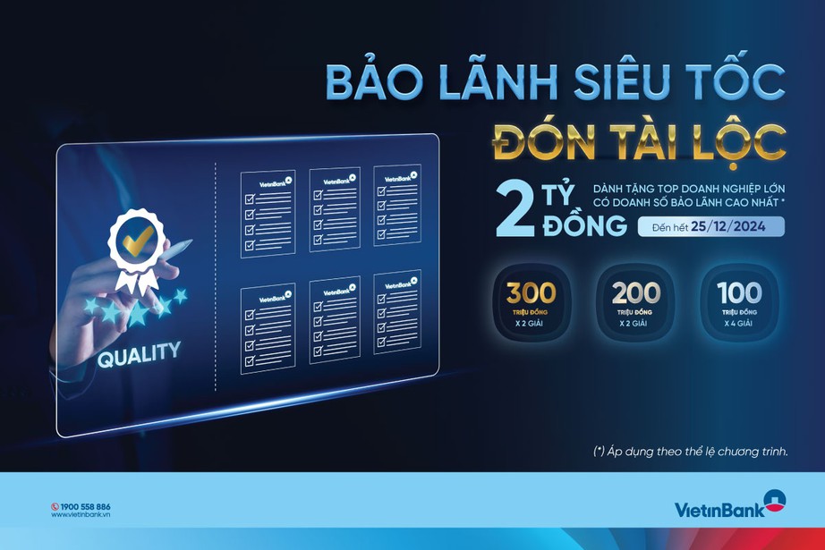 VietinBank triển khai chương trình “Bảo lãnh siêu tốc, đón tài lộc”- Ảnh 1.