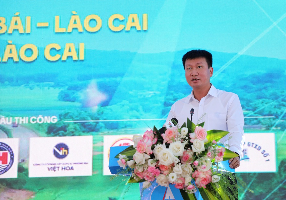 Khởi công dự án mở rộng cao tốc đoạn Yên Bái - Lào Cai lên 4 làn xe- Ảnh 2.