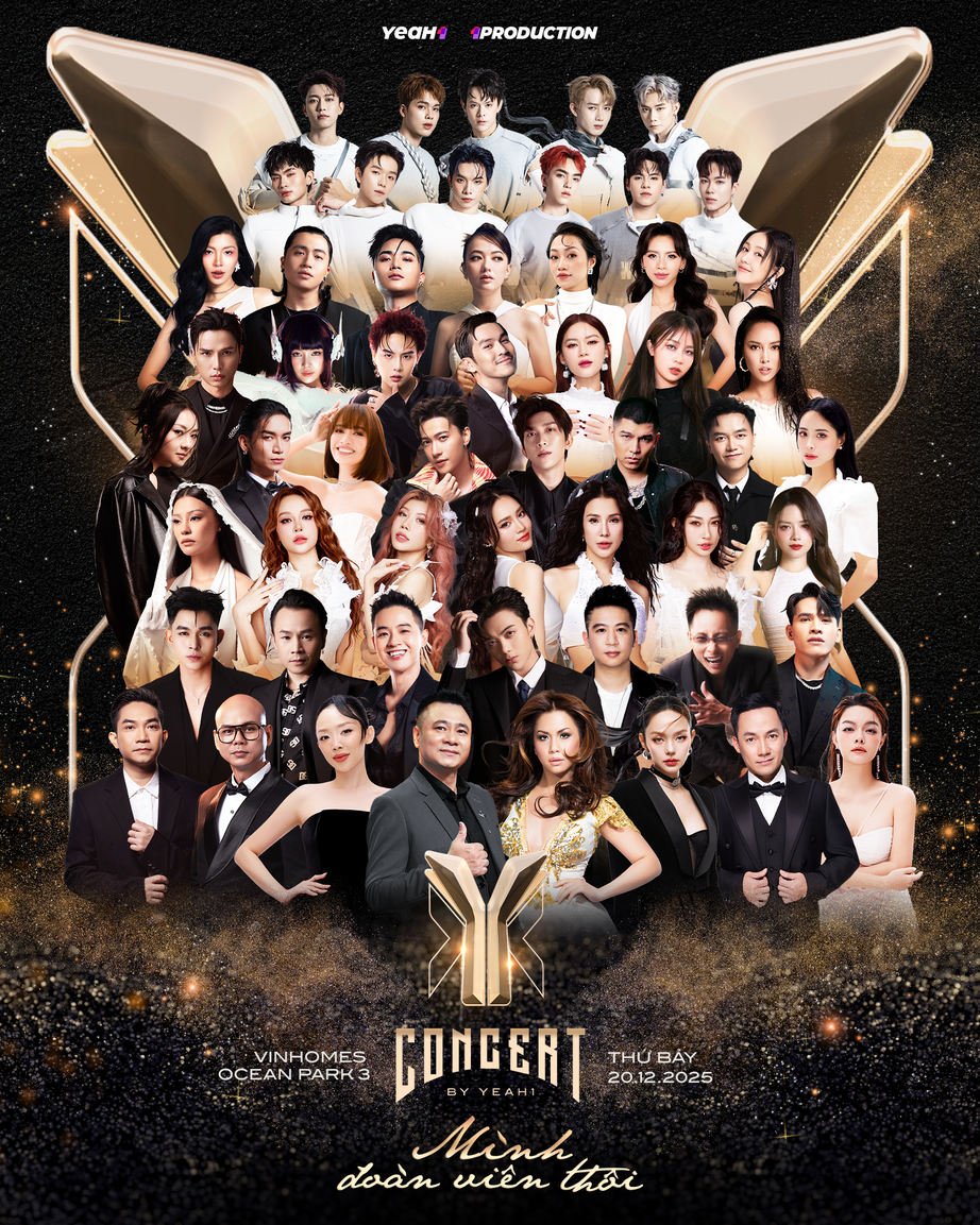 55 nghệ sĩ biểu diễn trong đại nhạc hội Y-Concert kéo dài hơn 10 tiếng- Ảnh 1.