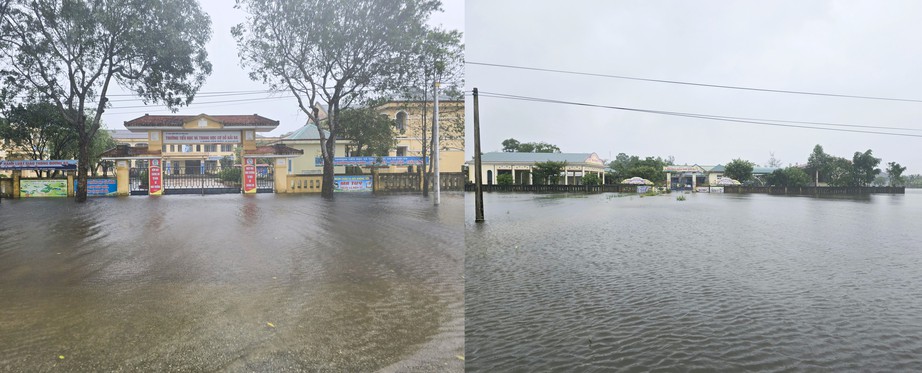 Nhiều nơi ở Quảng Trị ngập sâu, hai người chết và mất tích do mưa lũ- Ảnh 10. Nhiều nơi ở Quảng Trị ngập sâu, hai người chết và mất tích do mưa lũ- Ảnh 10.